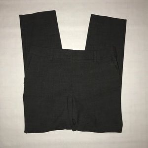 High waist straight pants